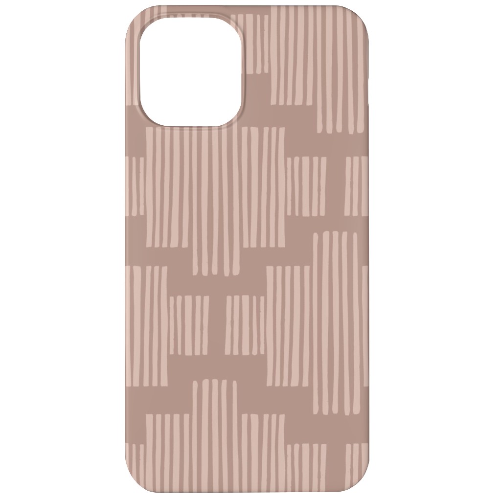 Step Into It - Dusty Rose Phone Case, Slim Case, Matte, iPhone 12, Pink