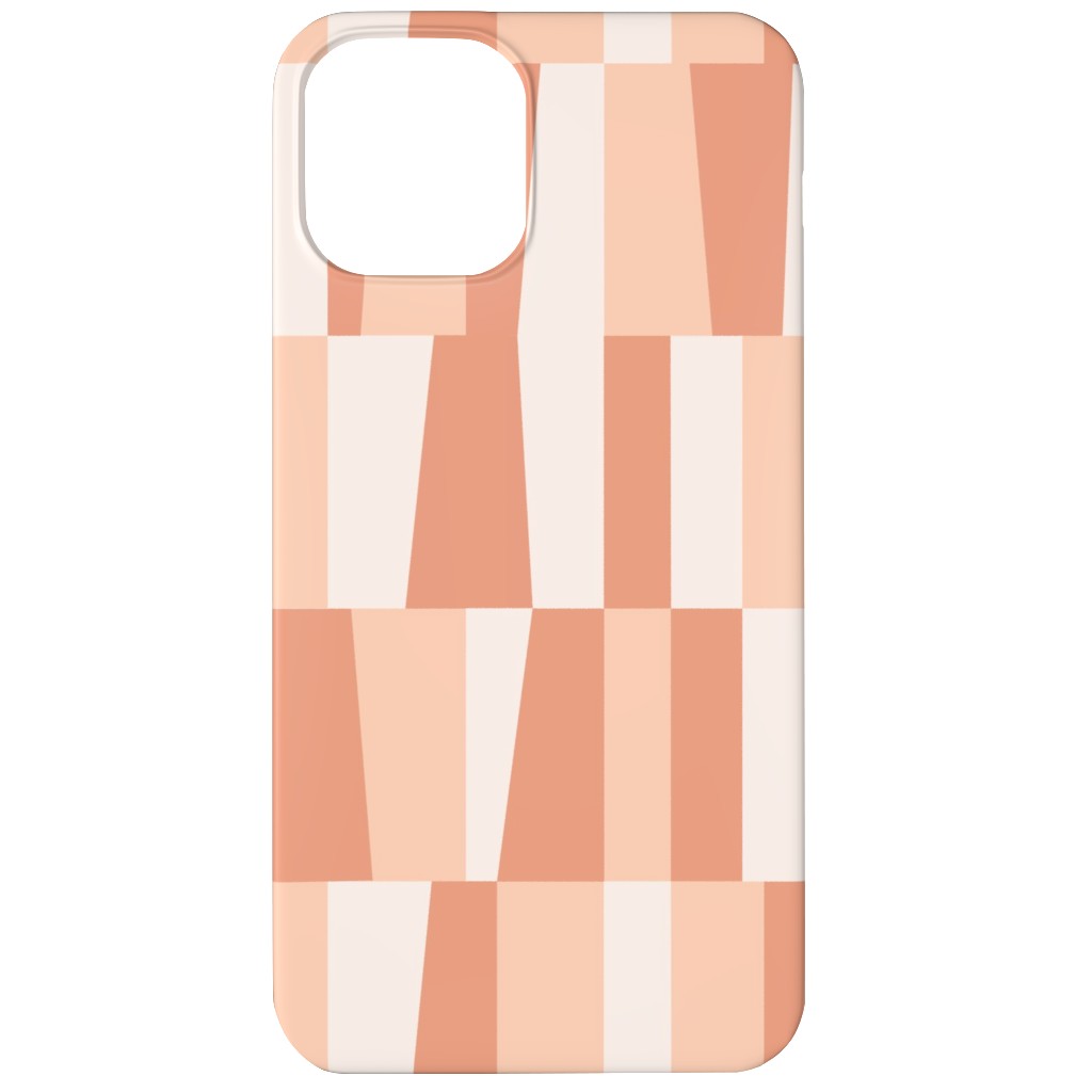 Collage Tiles - Orange Phone Case, Slim Case, Matte, iPhone 12, Orange