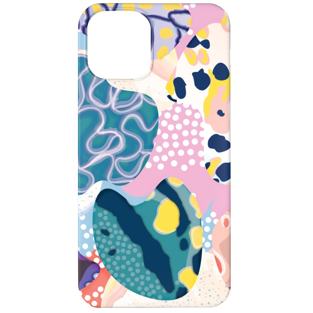 Sea Slug Animal Print - Multi Phone Case, Slim Case, Matte, iPhone 12, Multicolor