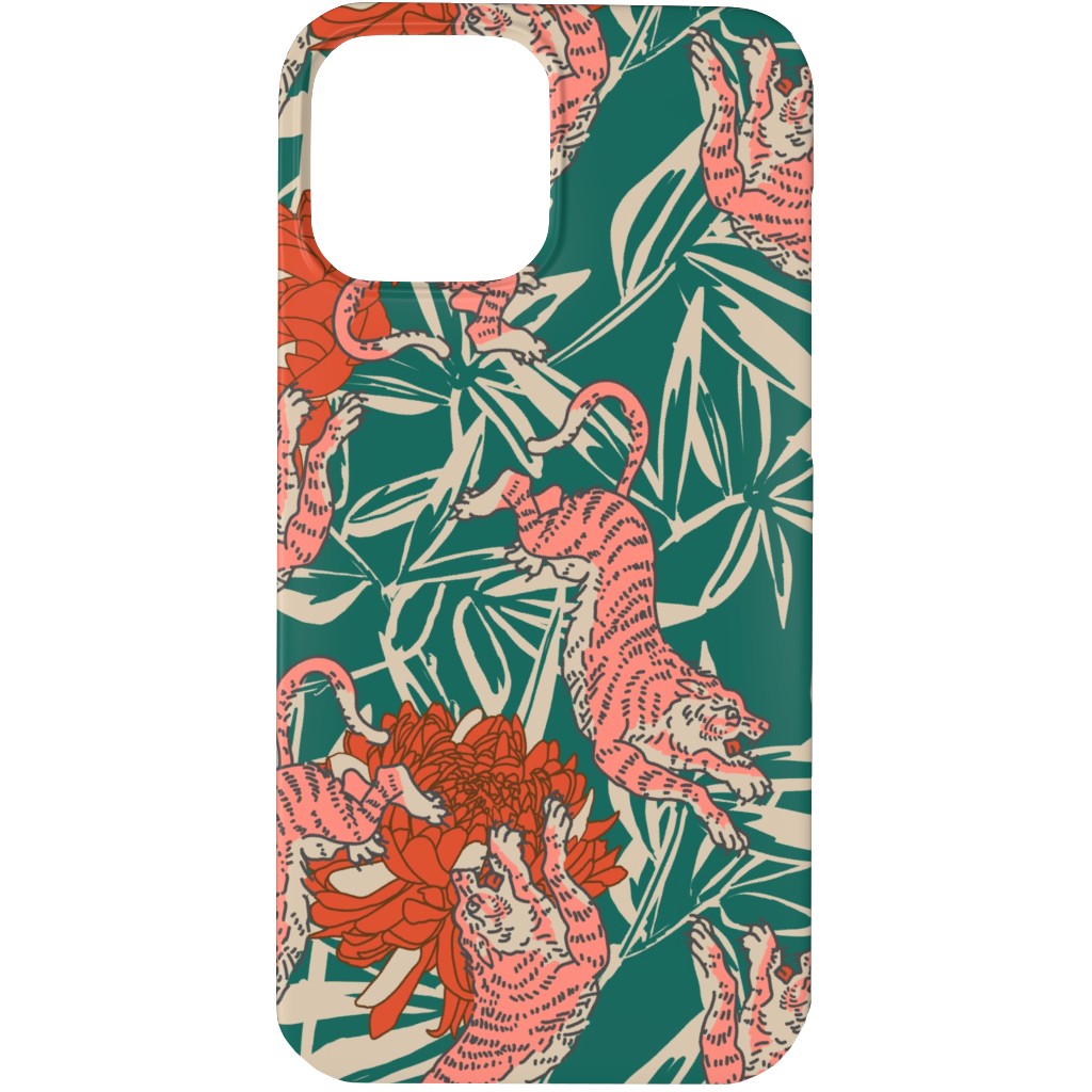 Bengal Kuma Tiger - Multi Phone Case, Silicone Liner Case, Matte, iPhone 13 Pro Max, Multicolor