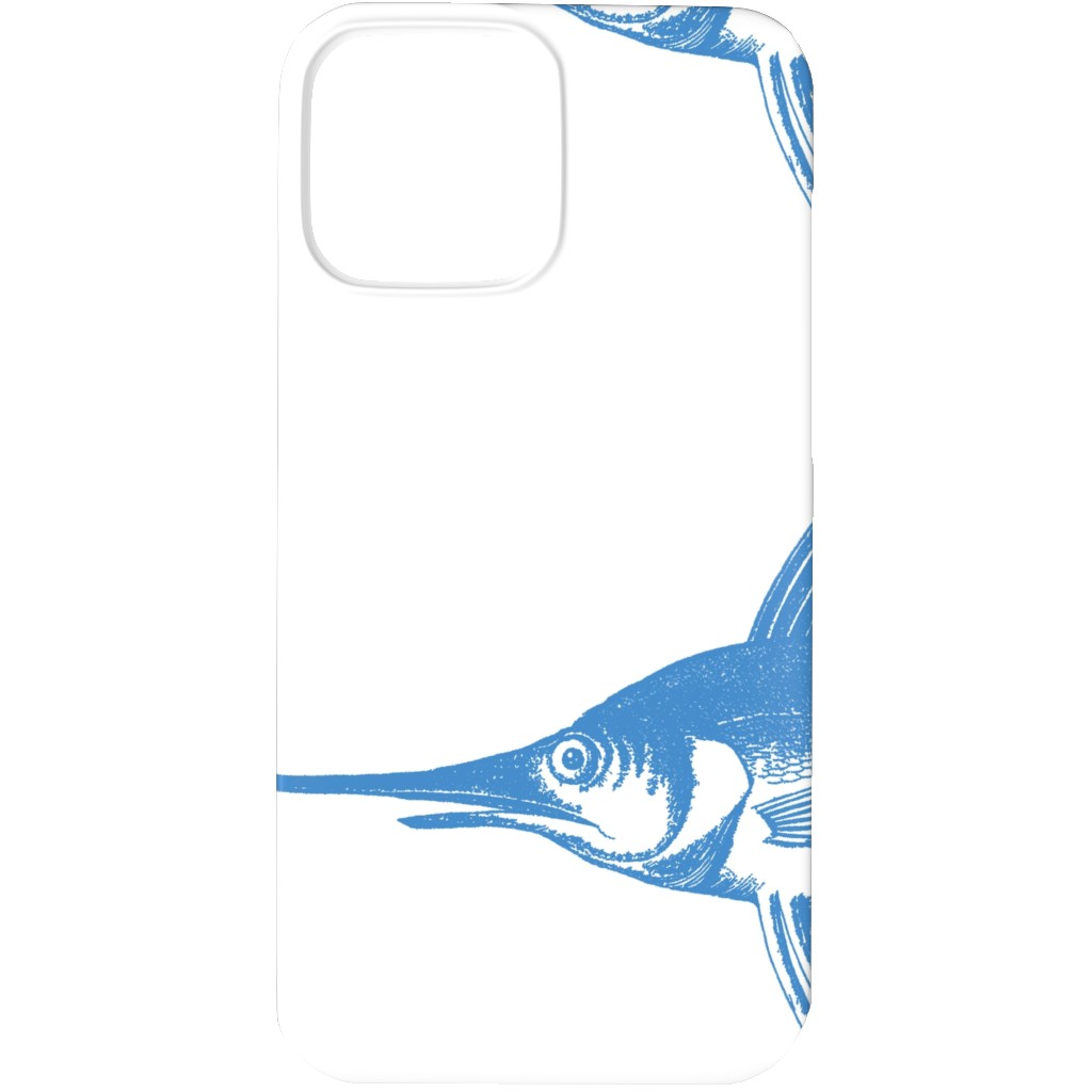 Marlin - Blue Phone Case, Silicone Liner Case, Matte, iPhone 13 Pro Max, Blue, True Blue