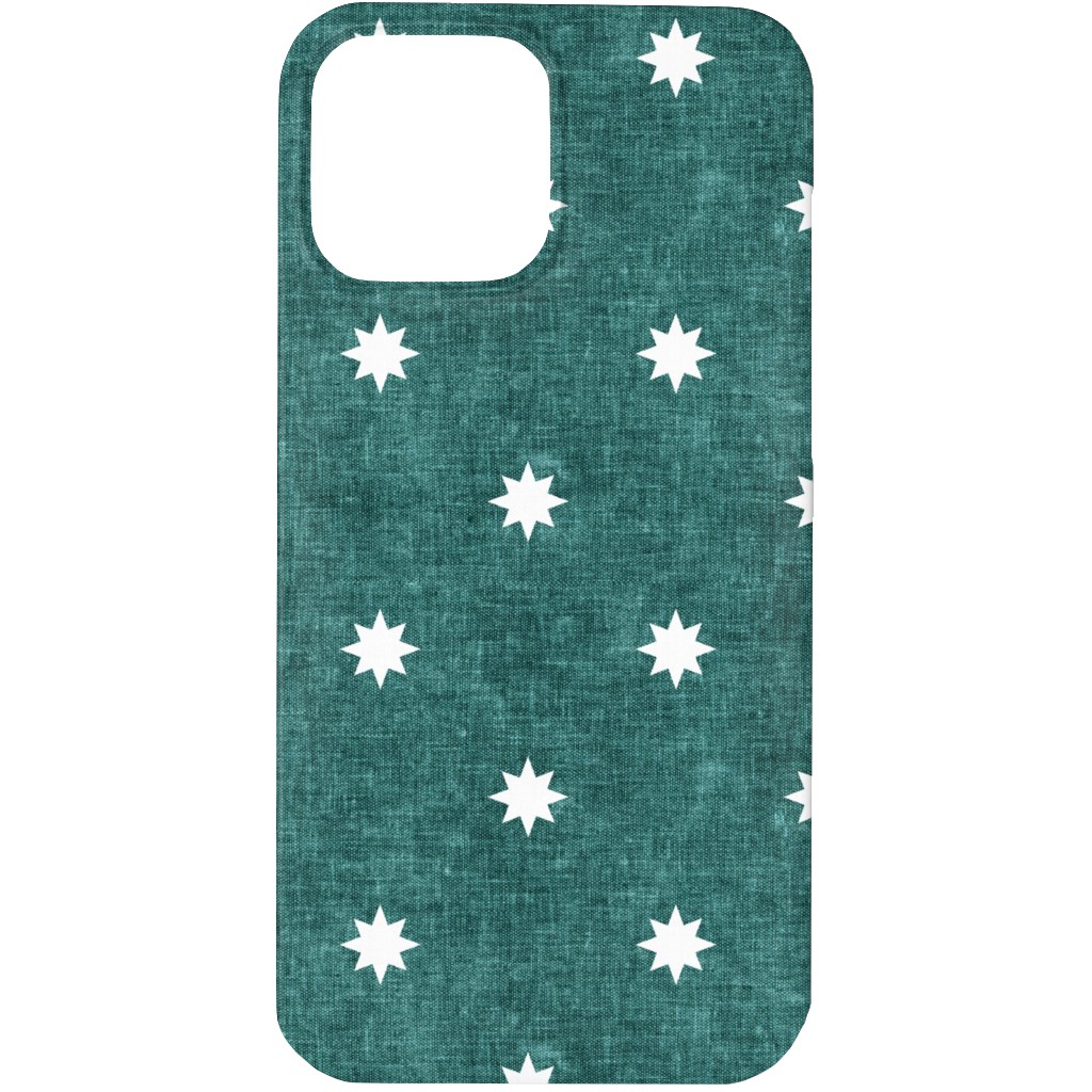 Vintage Stars Phone Case, Slim Case, Matte, iPhone 13 Pro Max, Green, Lake
