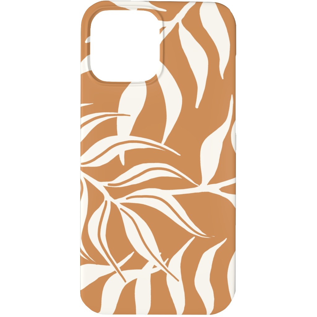 Moving Palms Phone Case, Slim Case, Matte, iPhone 13 Pro, Orange, Pueblo