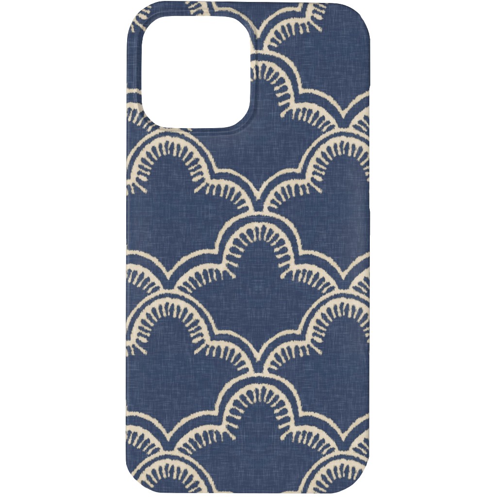 Tangier Phone Case, Slim Case, Matte, iPhone 13 Pro, Blue, Gray