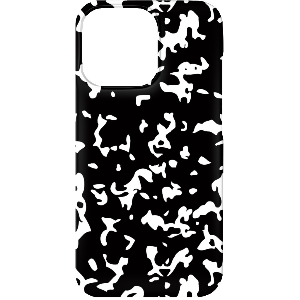 Composition Notebook - Black & White Phone Case, Silicone Liner Case, Matte, iPhone 13, Black