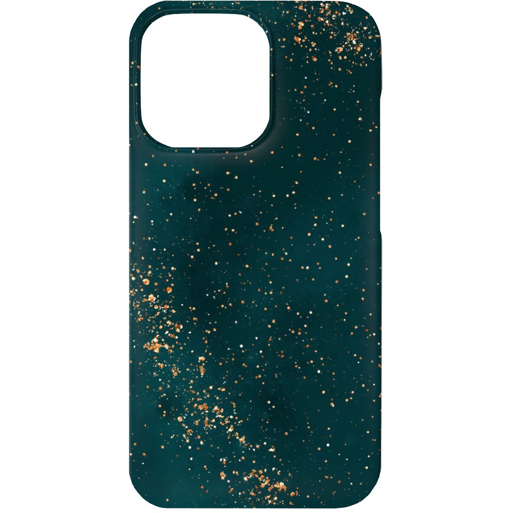 Stardust - Green Phone Case, Slim Case, Matte, iPhone 13, Green