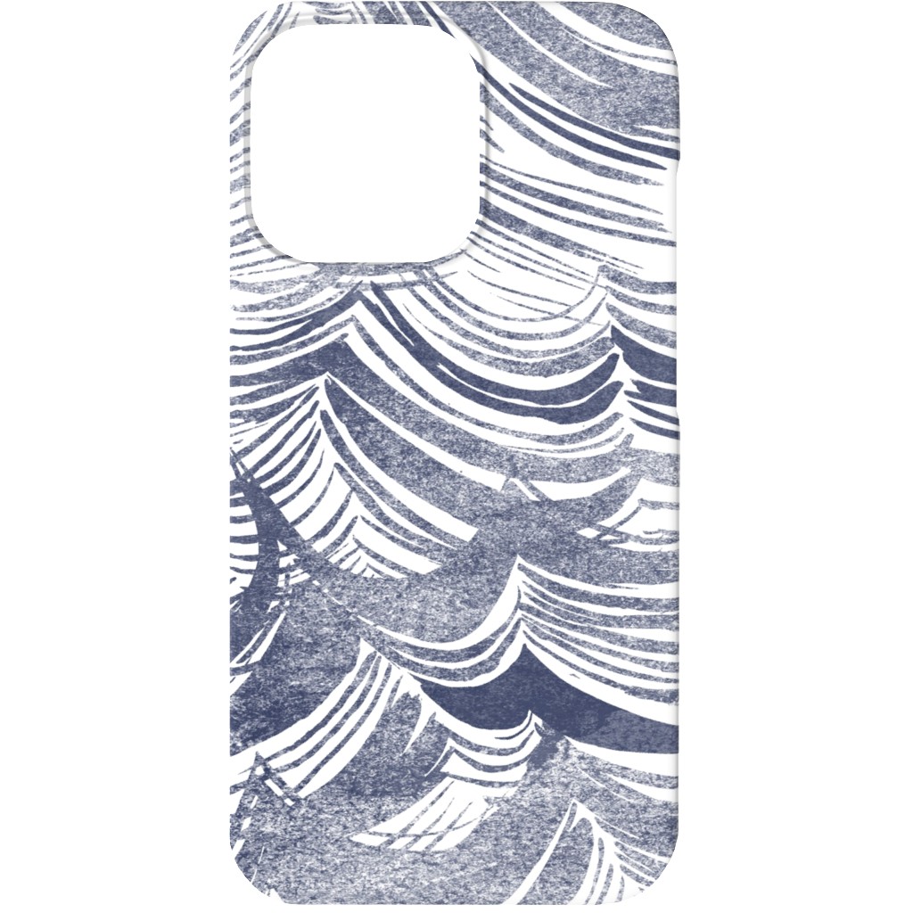 Wild Ocean Phone Case, Slim Case, Matte, iPhone 13, Gray, Gray
