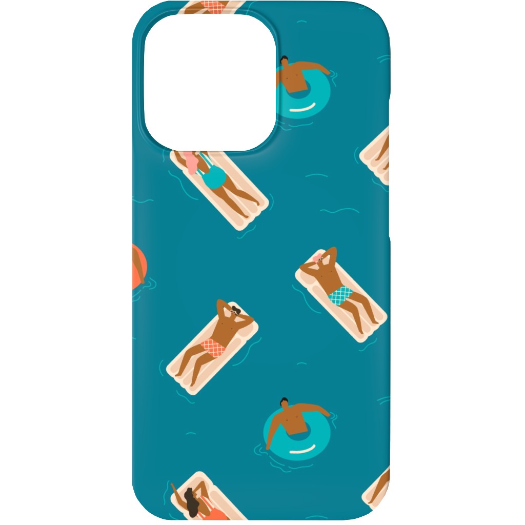 Summertime Phone Case, Slim Case, Matte, iPhone 13, Blue, True Blue