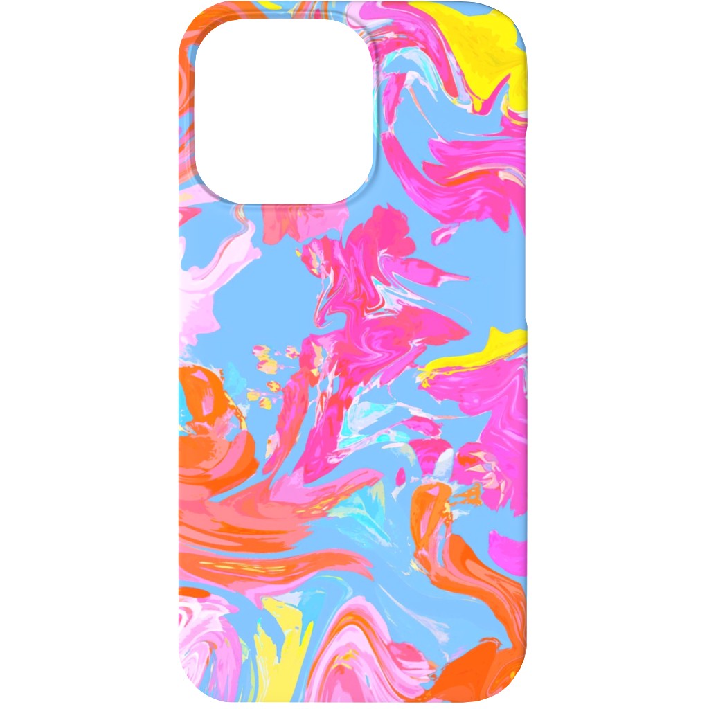 Summer Splash Phone Case, Slim Case, Matte, iPhone 13, Multicolor