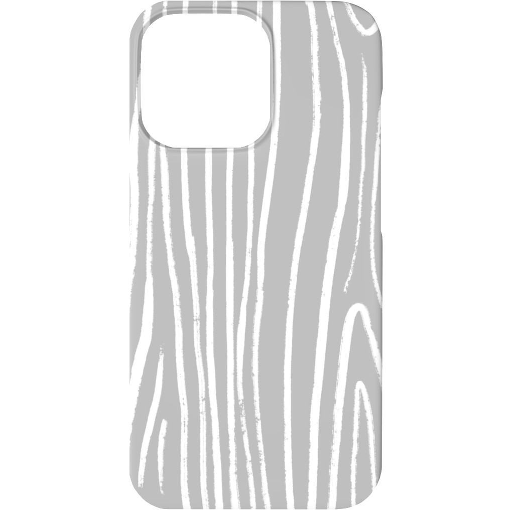 Jackson - Grey Phone Case, Slim Case, Matte, iPhone 13, Gray