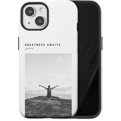 Gallery of One Portrait iPhone Case, Silicone Liner Case, Matte, iPhone 14, Multicolor, multi