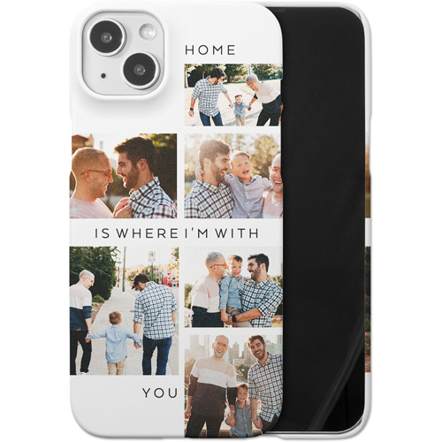 Gallery of Six Grid iPhone Case, Slim Case, Matte, iPhone 14 Plus, Multicolor, multi