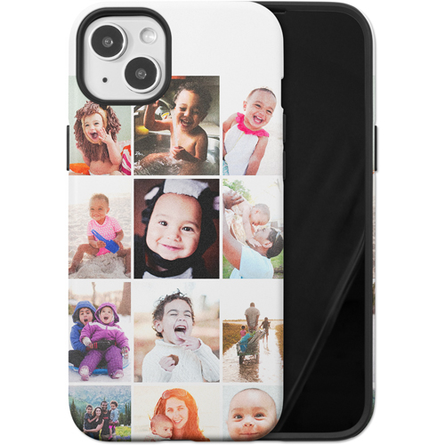 Gallery of Twelve iPhone Case, Silicone Liner Case, Matte, iPhone 14 Plus, Multicolor, multi