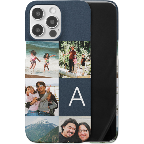 Gallery Monogram iPhone Case, Slim Case, Matte, iPhone 14 Pro Max, Multicolor, multi