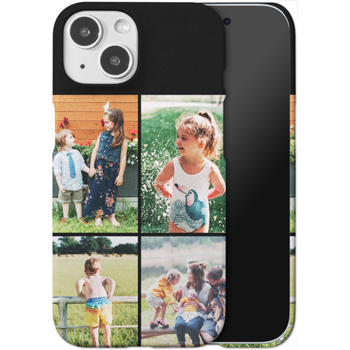 Gallery of Four Grid iPhone Case, Slim Case, Matte, iPhone 15, Multicolor