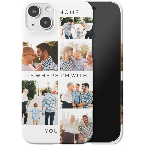 Gallery of Six Grid iPhone Case, Slim Case, Matte, iPhone 15 Plus, Multicolor, multi