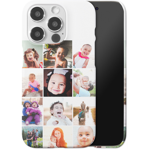 Gallery of Twelve iPhone Case, Slim Case, Matte, iPhone 15 Pro, Multicolor, multi