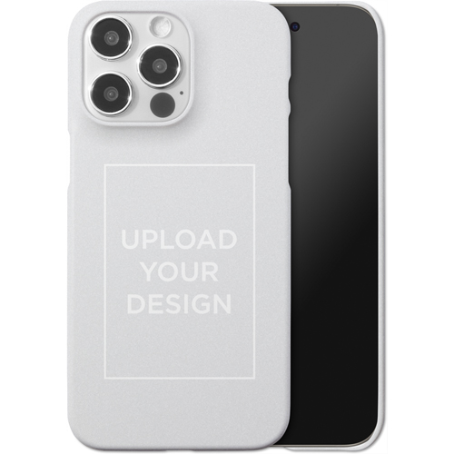 Upload Your Own Design iPhone Case, Slim Case, Matte, iPhone 15 Pro Max, Multicolor