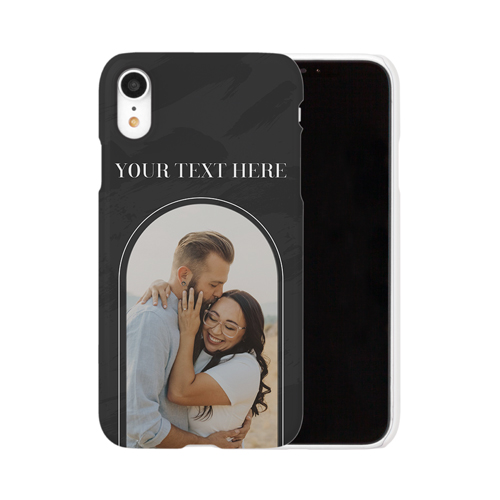 Archway iPhone Case, Slim Case, Matte, iPhone XR, Gray, charcoal