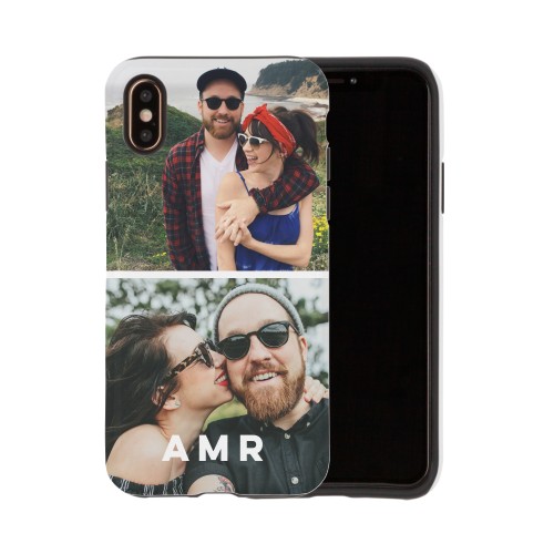 Gallery of Two iPhone Case, Silicone Liner Case, Matte, iPhone XS, Multicolor