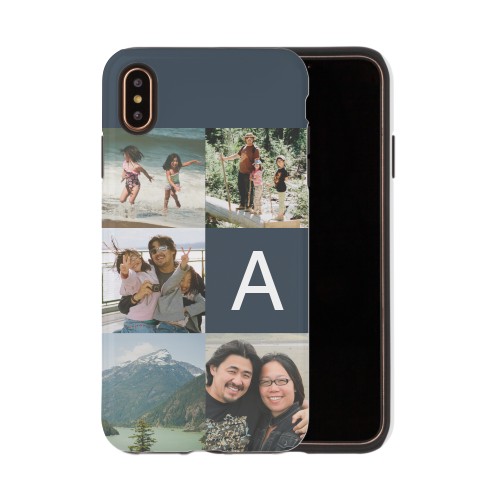 Gallery Monogram iPhone Case, Silicone Liner Case, Matte, iPhone XS Max, Multicolor, multi