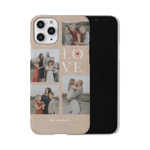 Sand Stacked Love iPhone Case, Slim Case, Matte, iPhone 11 Pro, Beige
