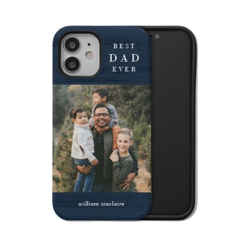 Always the Best iPhone Case, Silicone Liner Case, Matte, iPhone 12, Blue, navy