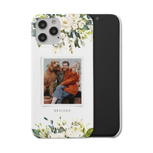 Bountiful Bouquet iPhone Case, Slim Case, Matte, iPhone 12 Pro, White