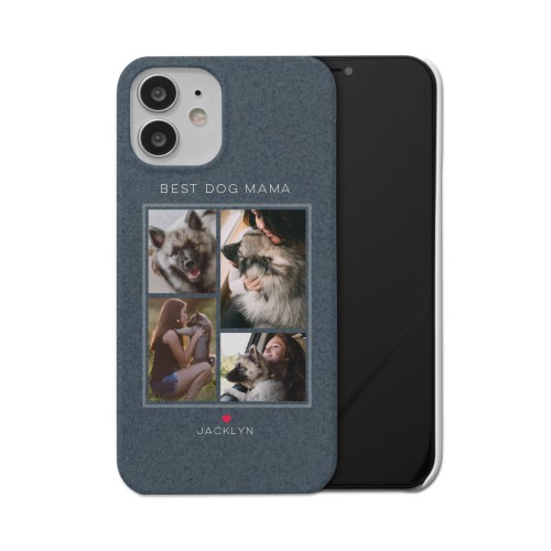 Forever Fur Love iPhone Case, Slim Case, Matte, iPhone 12, Blue