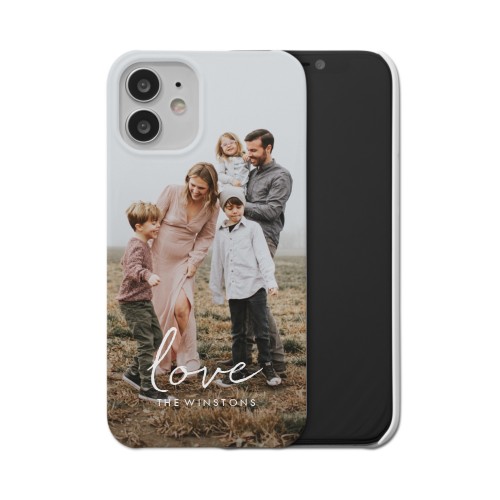 Gallery of One Love iPhone Case, Slim Case, Matte, iPhone 12 Mini, Multicolor