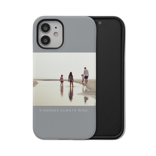 Gallery of One Banner iPhone Case, Silicone Liner Case, Matte, iPhone 12 Mini, Multicolor, multi