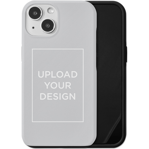 Upload Your Own Design iPhone Case, Silicone Liner Case, Matte, iPhone 13, Multicolor, multi