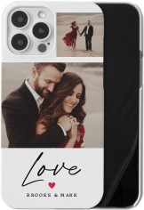 modern love story iphone case