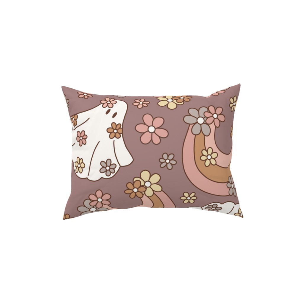 Purple And White Pillows