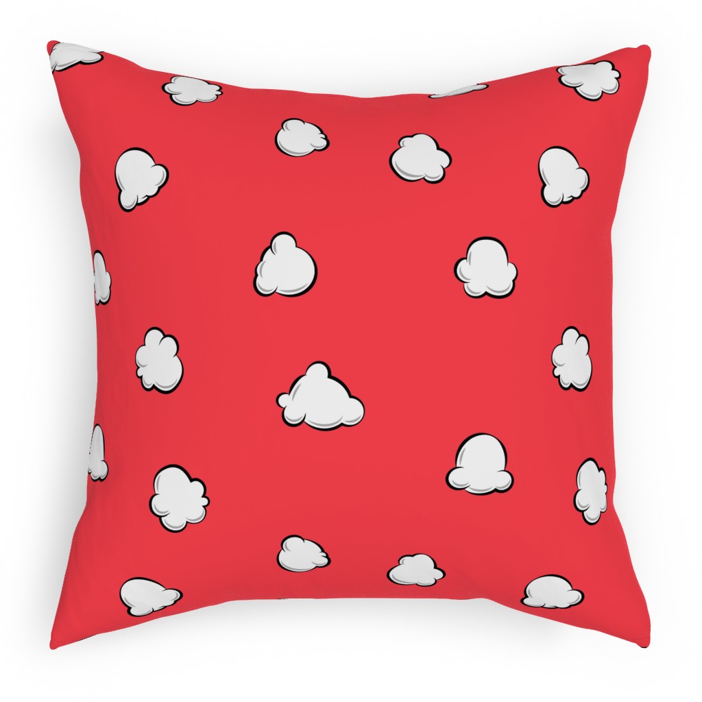 Red And White Check Pillows