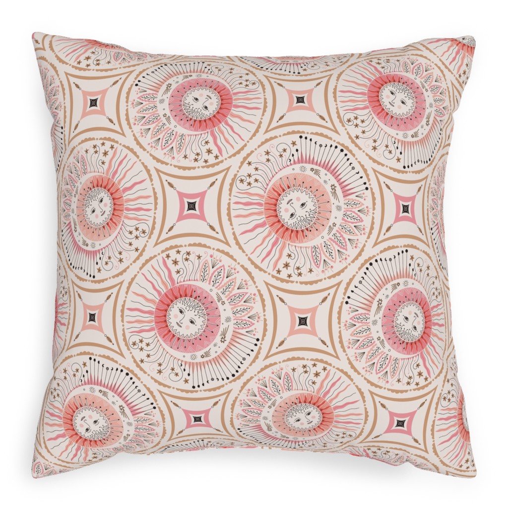 Pink Outdoor Pillows