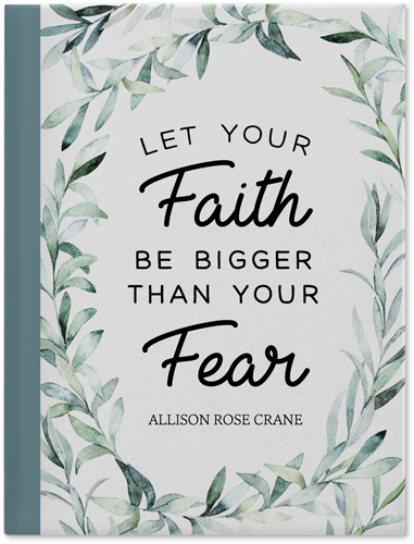 Faith Above Fear Journal, Green