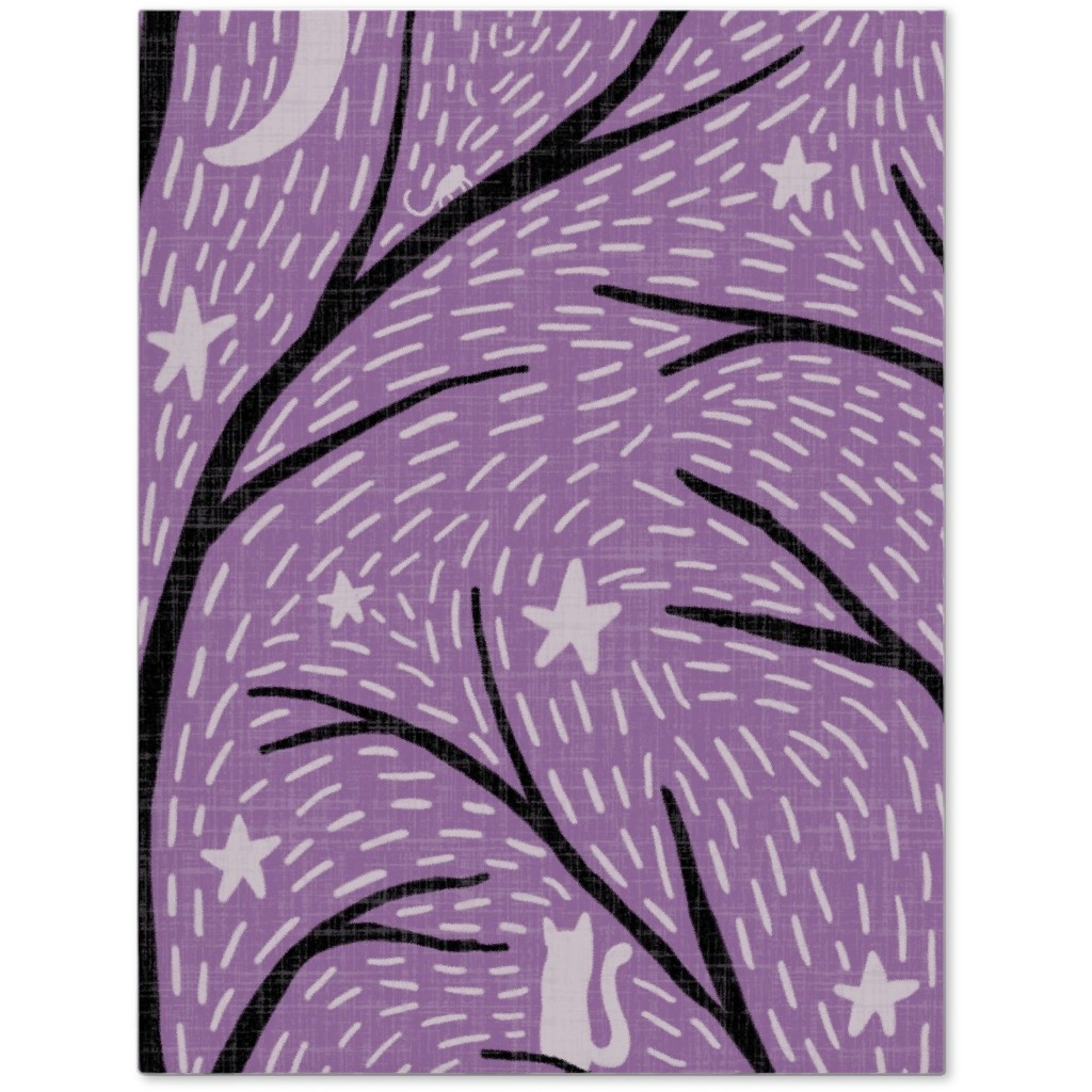 Spooky Night - Purple Journal, Purple