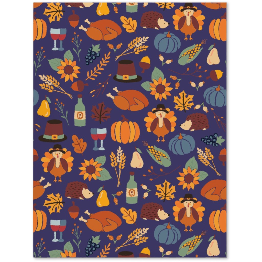 Thanksgiving Table Journal, Multicolor