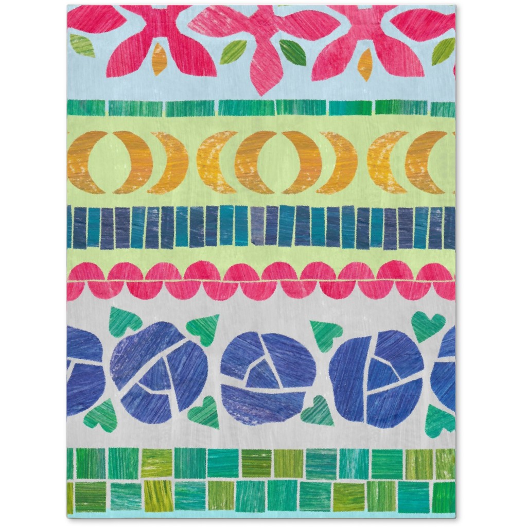 Abstract Wildflowers & Shapes - Multi Journal, Multicolor