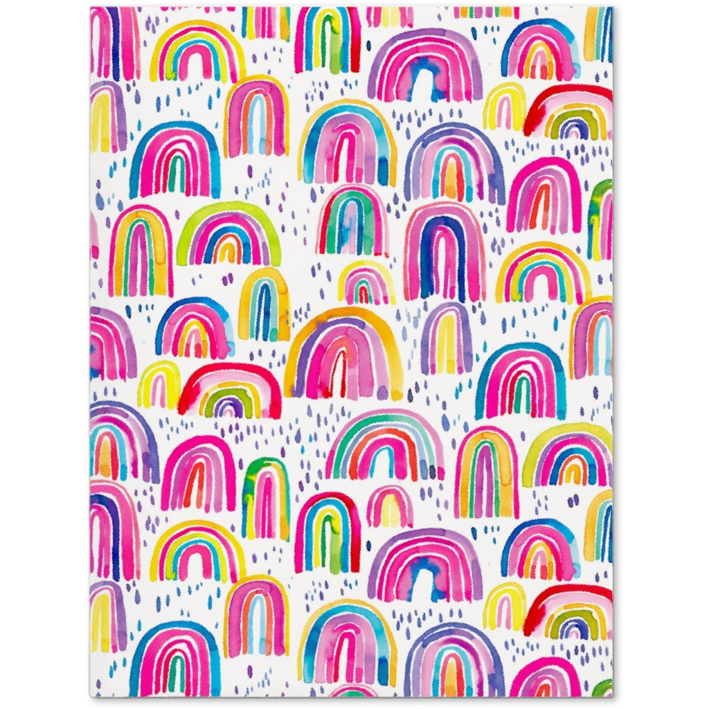 Rainbows Watercolor - Multi Journal, Multicolor