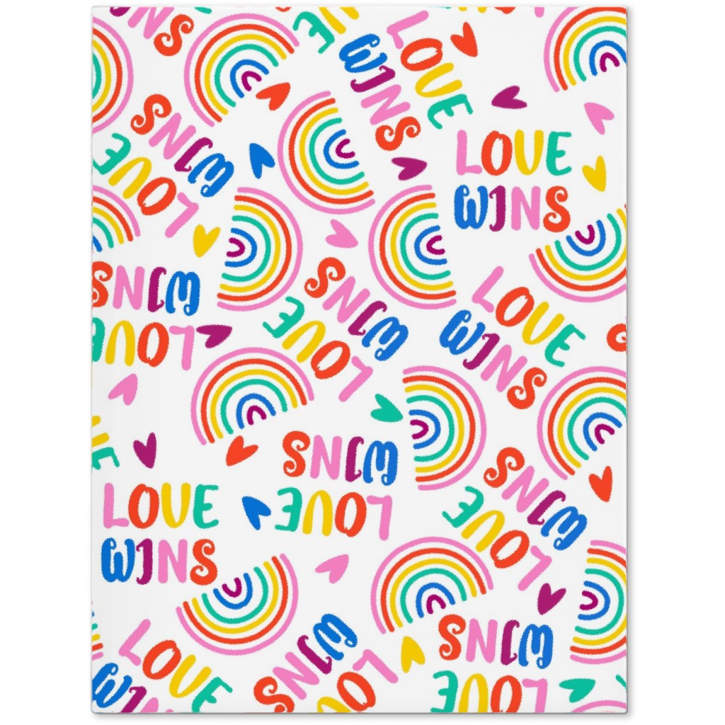 Love Wins - Pride - Brights Journal, Multicolor