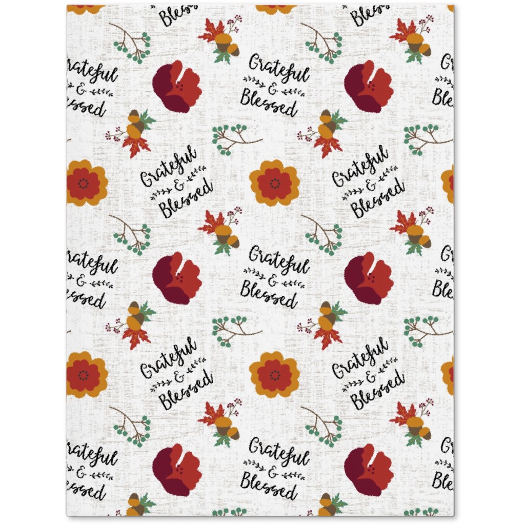 Grateful & Blessed Journal, Multicolor