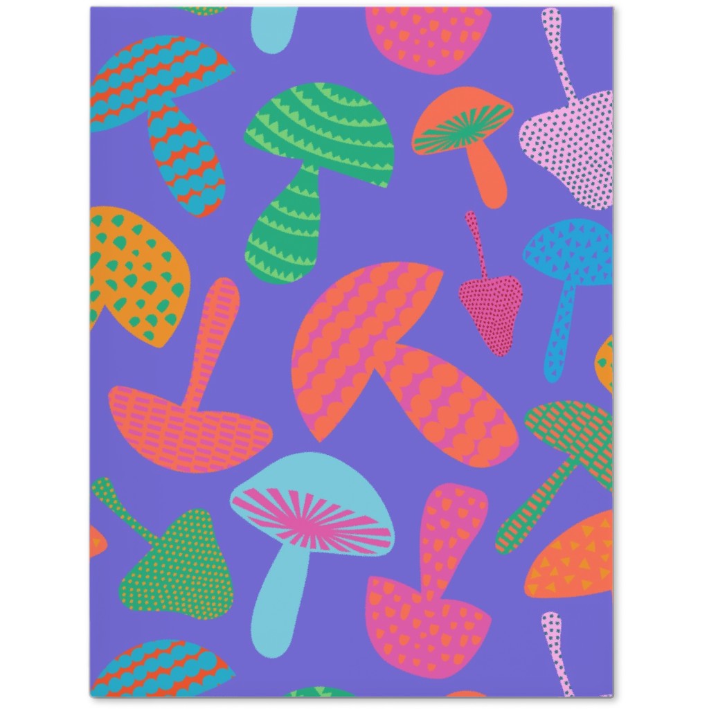 Mushroom Tossed - Bold Journal, Purple