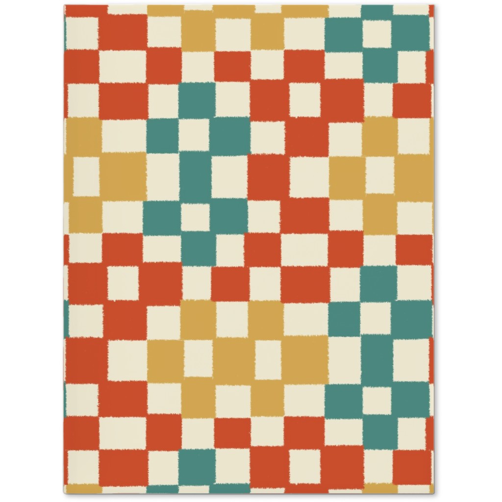 Wonky Checkerboard - Multi Journal, Multicolor