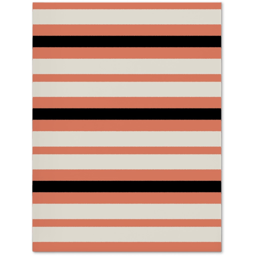 Spooky Halloween Stripe Journal, Multicolor
