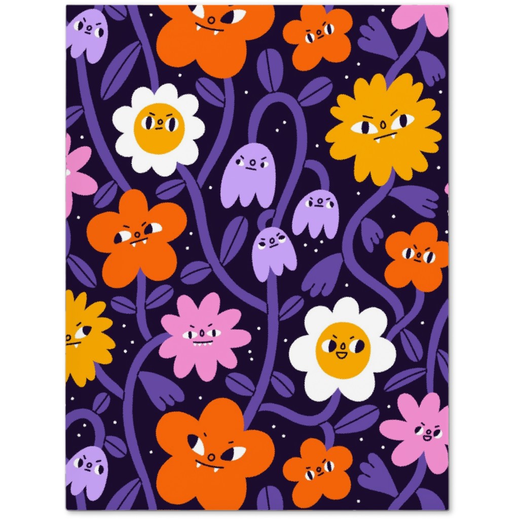 Extremely Wicked, Evil and Vile Halloween Garden - Purple Journal, Purple, Purple