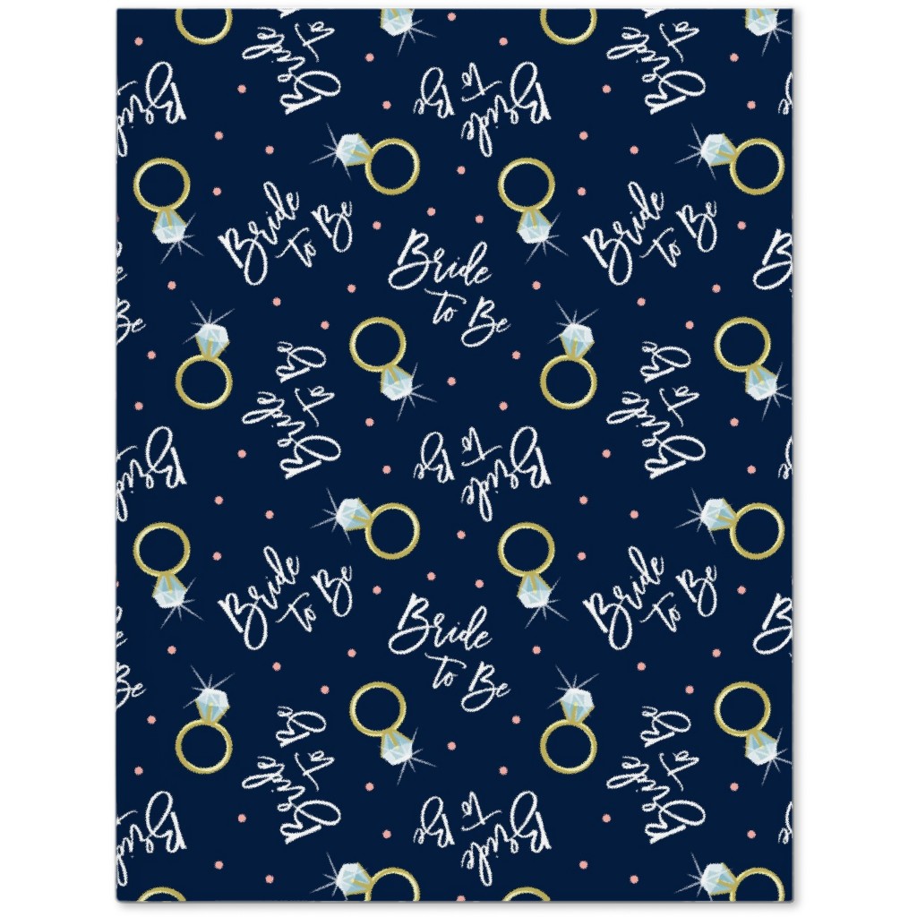 Bride To Be - Navy Journal, Blue, True Blue