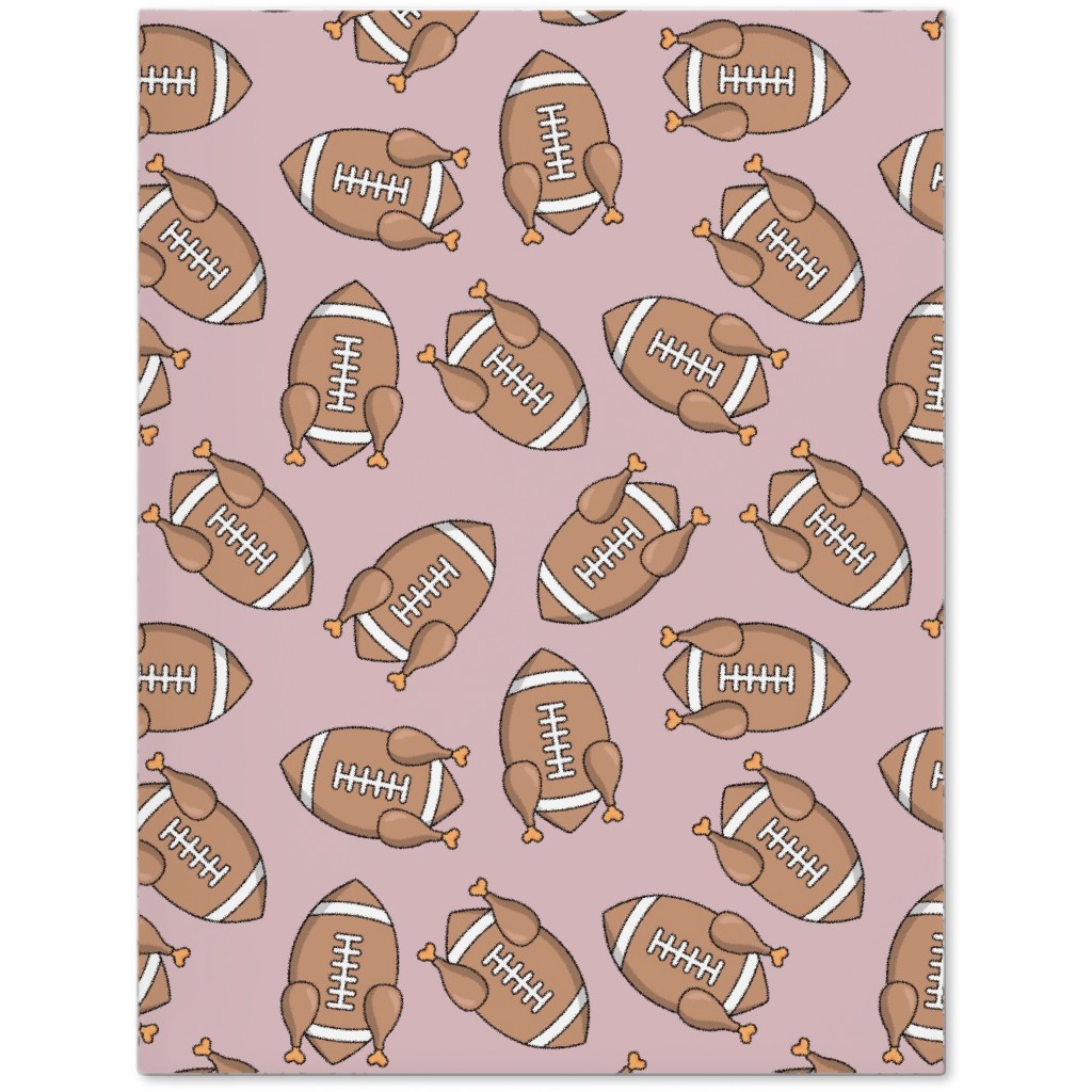 Turkey Football Journal, Orange, Rye