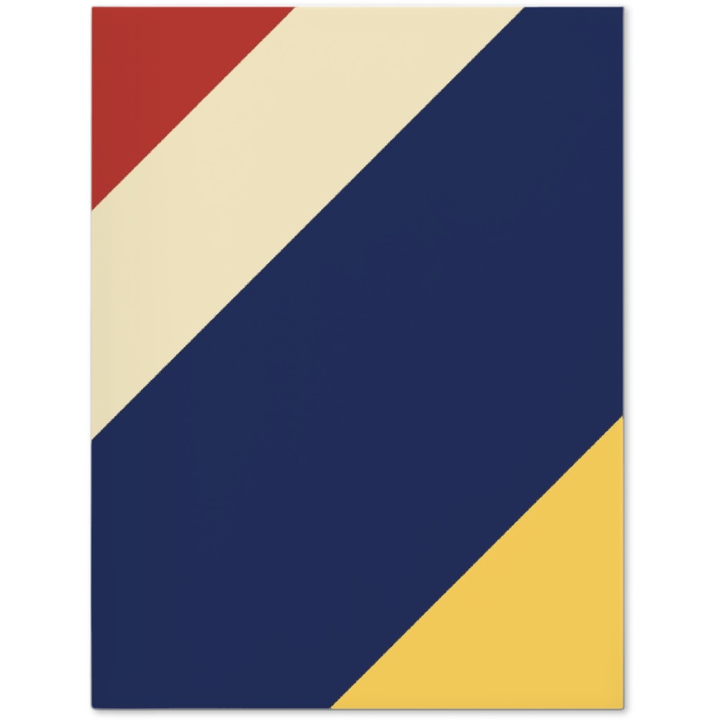 Camping Stripe Diagonal - Multi Journal, Multicolor